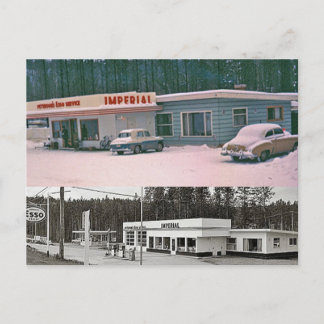 Cartão postal de histórico da família Peterson