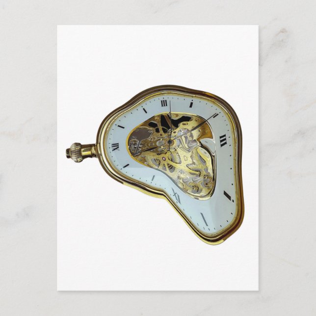 Cartão Postal de Hora Surreal (Frente)