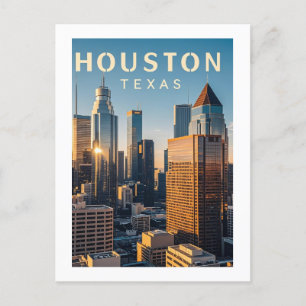 Cartão postal de Houston Texas
