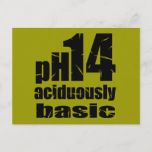 Cartão postal de humor ácido básico