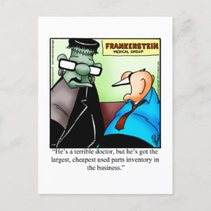 Cartão postal de humor para melhoras