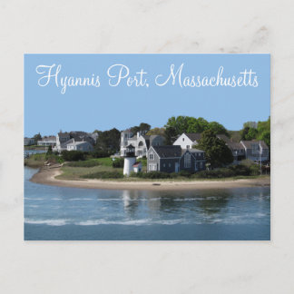 Cartão postal de Hyannis Port Massachusetts, Cabo 