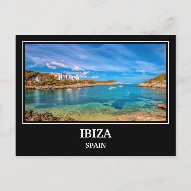 Cartão Postal de Ibiza Espanha (Frente)