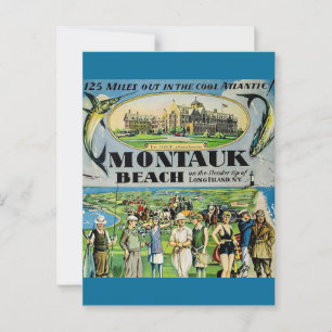 Cartão postal de Ilha Long Beach Montauk