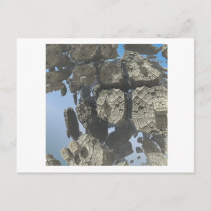 Cartão postal de imagem Fractal 3D