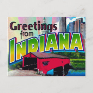 Cartão postal de Indiana