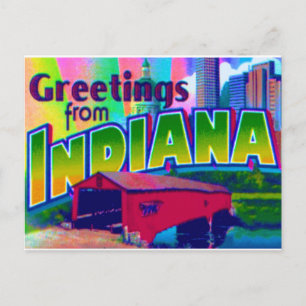 Cartão postal de Indiana