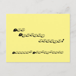 Cartão postal de insulto de Shakespeare