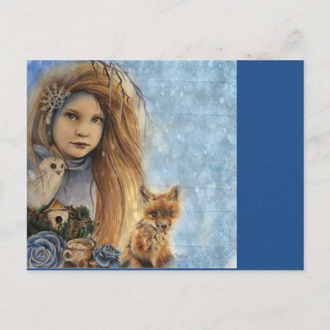 Cartão postal de inverno (Frente)