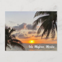Cartão postal de Isla Mujeres, México 