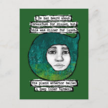 Cartão postal de Jantar no Almoço