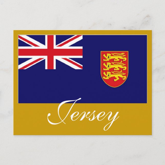 Cartão postal de Jersey UK (Frente)