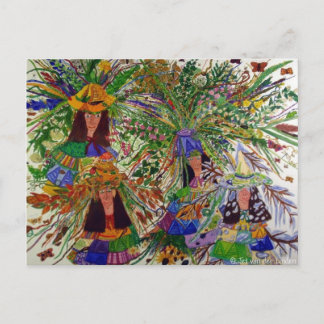 Cartão postal de Jet van der Linden