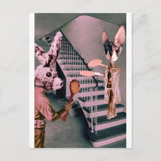 Cartão postal de jogo perigoso