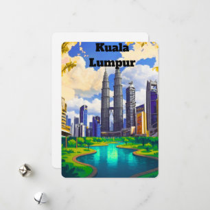 Cartão Postal de Kuala Lumpur, Cartão Postal Perso