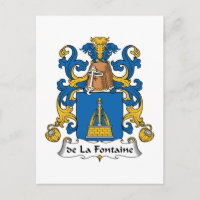 de la Fontaine Family Crest