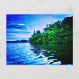 CARTÃO POSTAL DE LAGO BRANCO