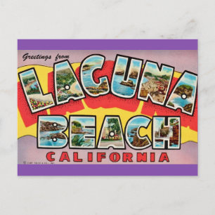 Cartão postal de Laguna Beach CA