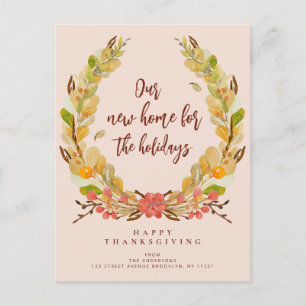 cartão postal de lançamento em movimento de festas