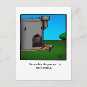 Cartão postal de lançamento "Nova Casa" engraçado