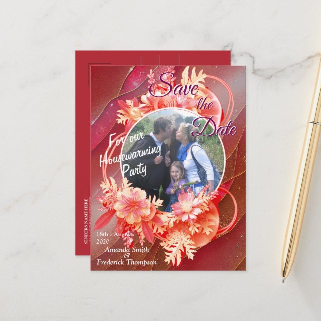 Cartão postal de lançamento Viva Magenta 2023 (Frente/Verso In Situ)