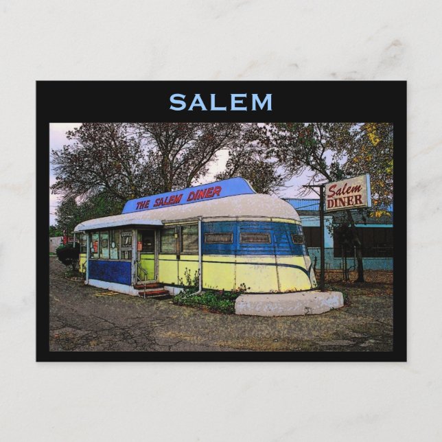 Cartão Postal de Lanchonete (Frente)