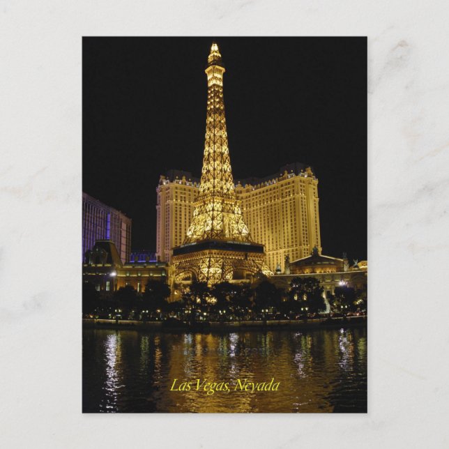 Cartão postal de Las Vegas, Nevada (Frente)