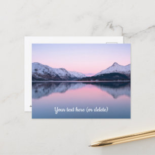 Cartão postal de Loch Leven, Escócia