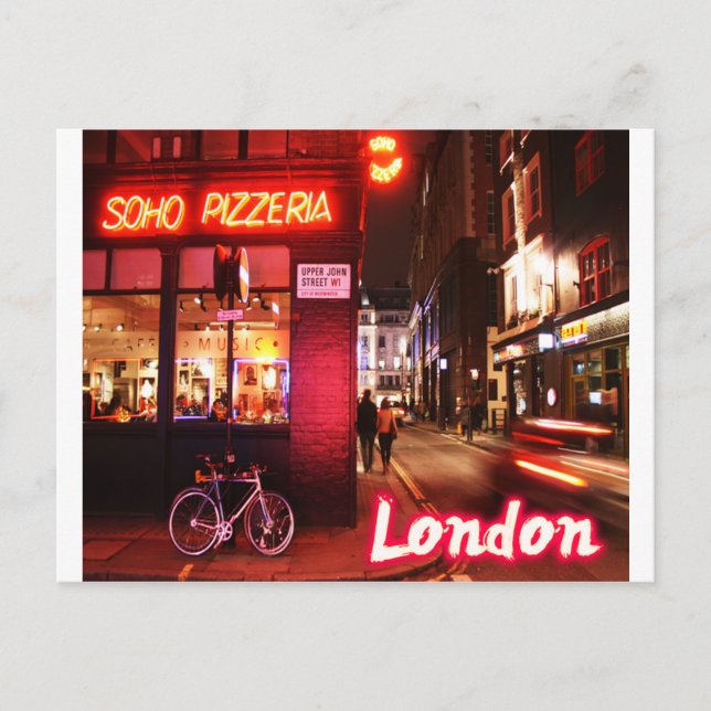 Cartão postal de Londres (Frente)