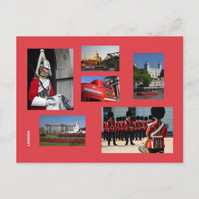 Cartão postal de Londres (Frente)