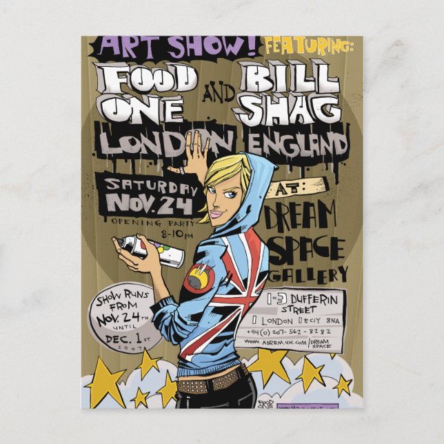 Cartão postal de Londres (Frente)