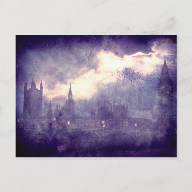 Cartão postal de Londres (Frente)