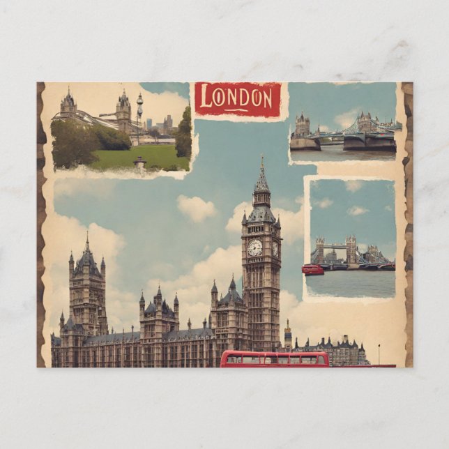 Cartão Postal de Londres (3) (Frente)