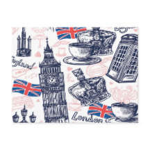 Cartão postal de Londres, Inglaterra