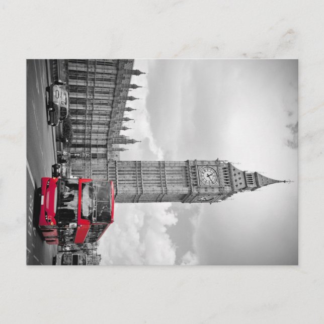 Cartão postal de Londres Inglaterra (Frente)