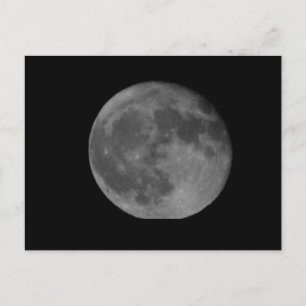 CARTÃO POSTAL DE LUA CHEIA