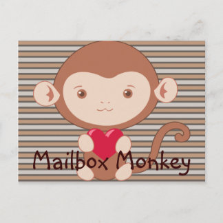 Cartão Postal de Macaco