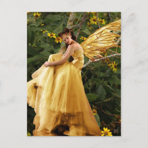 Cartão postal de madeira