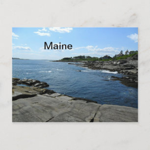 Cartão postal de Maine Two Lights