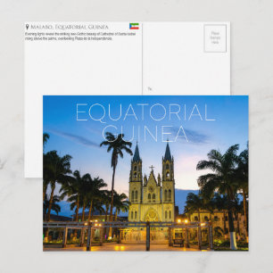 Cartão Postal de Malabo, Guiné Equatorial