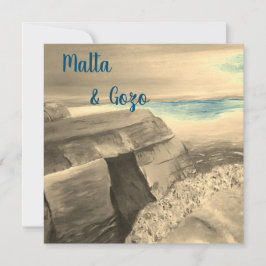 Cartão postal de Malta e Gozo