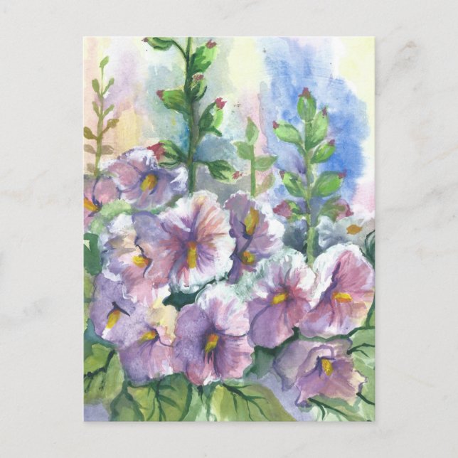 Cartão postal de malvarisco (Frente)