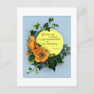 Cartão Postal De Manhã.