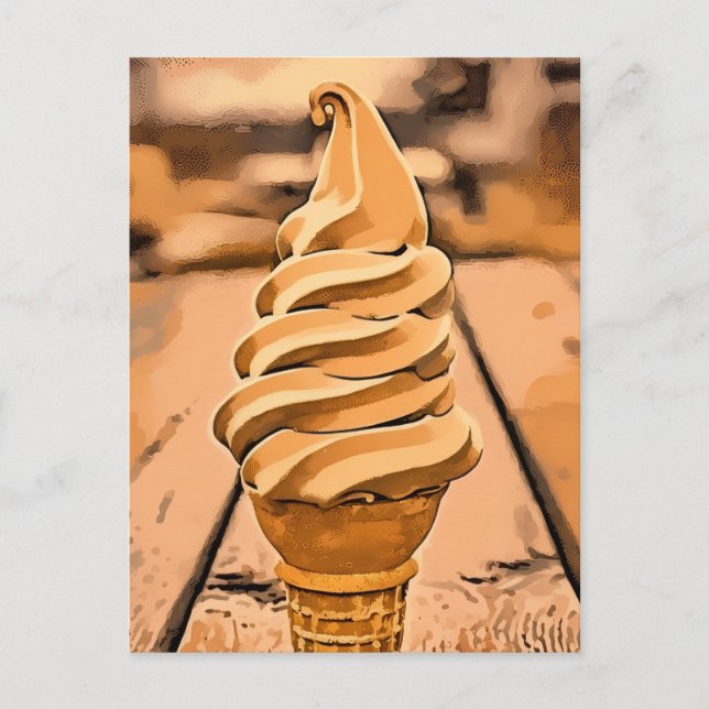 Cartão Postal de Maple Creemee (Frente)