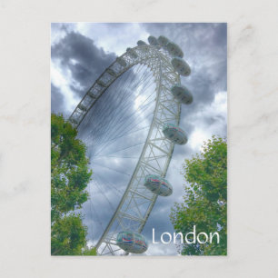 Cartão Postal de Marca de Olho de Londres