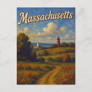 Cartão postal de Massachusetts