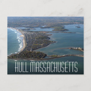 Cartão postal de Massachusetts Hull
