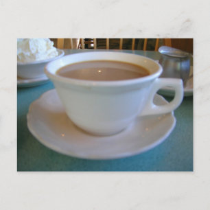 Cartão Postal Dê-me café