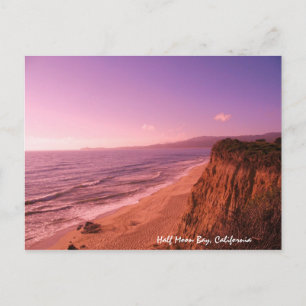 Cartão postal de meia lua