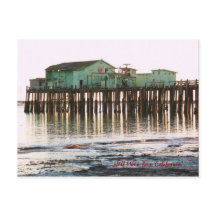 Cartão postal de meia lua